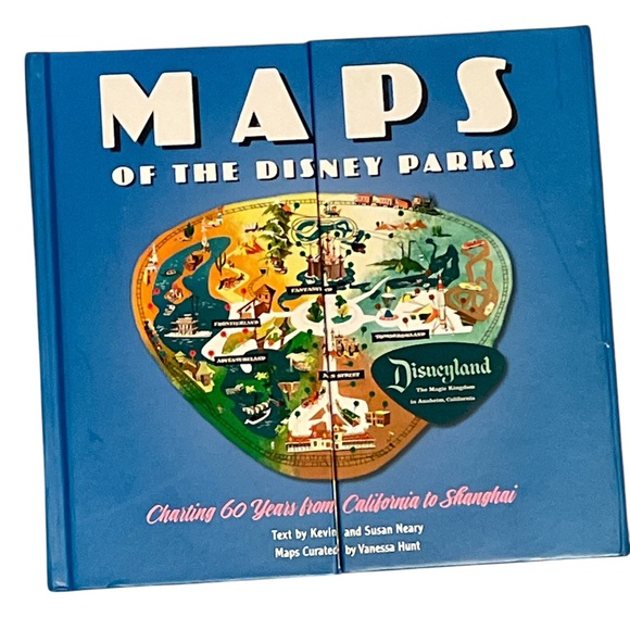 Disney Maps of Disney Parks Hardcover Book - Picture 2 of 10